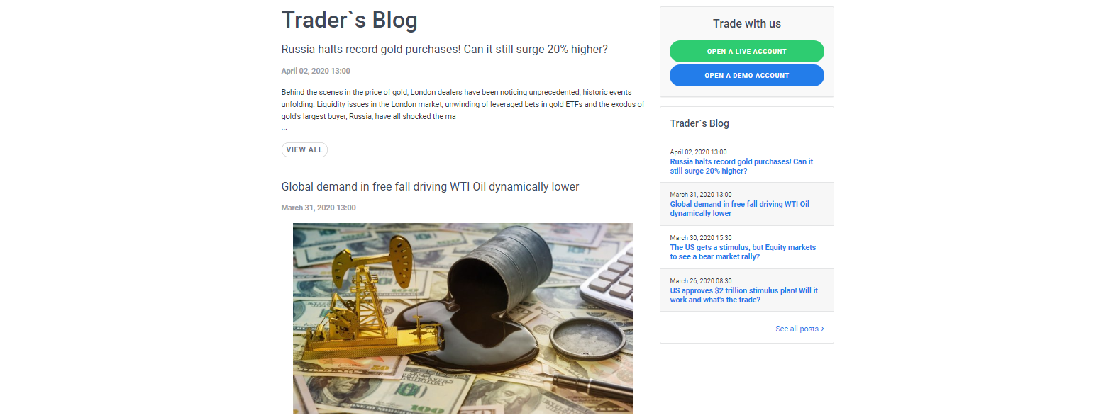 海军上将市场交易者博客